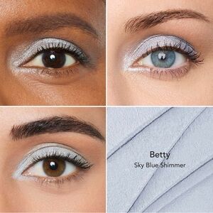 Thrive Betty Brilliant Eye Brightener- sky blue shimmer, waterproof, vegan